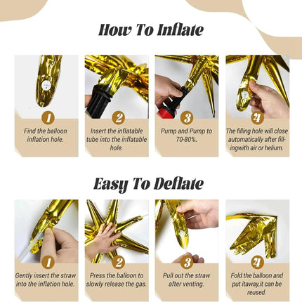 Wedding Decor Black Gold Balloon Garland Arch Kits Party Decor - Wedding Decor - Hviero - Mad Fly Essentials