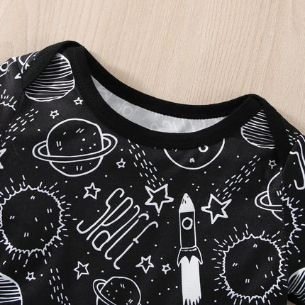 Baby Boys Little Astronaut Space Romper Set
