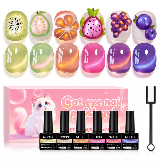 Nail Essentials Cat Eye Gel Nail Polish Set - Nail Essentials - Timistory - Mad Fly Essentials