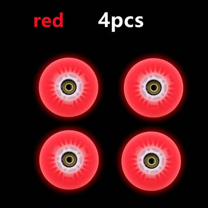 Bidijones 4pc LED Flash Wheel Roller Skate Kids LED Shoes - Mad Fly Essentials
