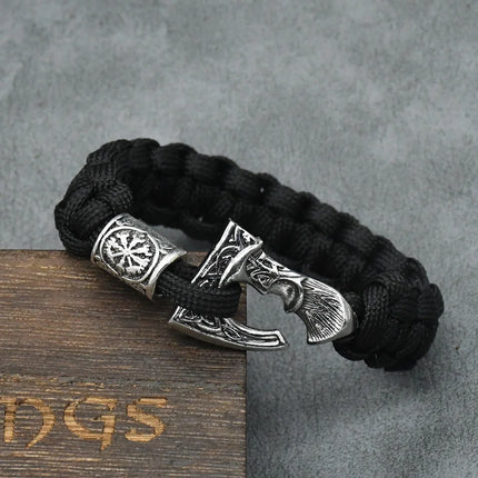 Bracelet Viking Men Norse Rune Design Animal Accessories - Bracelet - Dawapara - Mad Fly Essentials