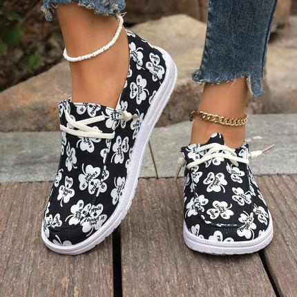 Women Lucky Charms Casual Platform Sneakers