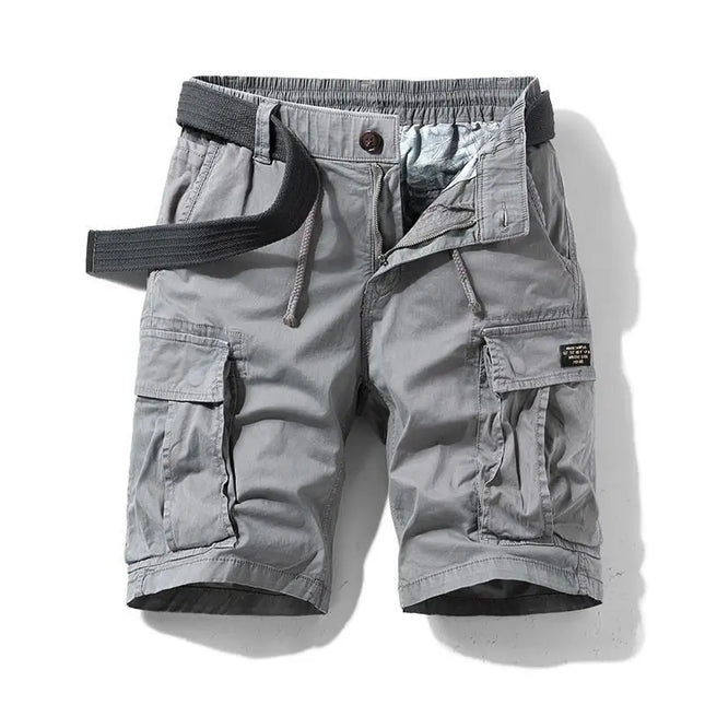 Cargo Shorts Men Summer Work Wear Straight Pants - Cargo Shorts - lzlltt - Mad Fly Essentials