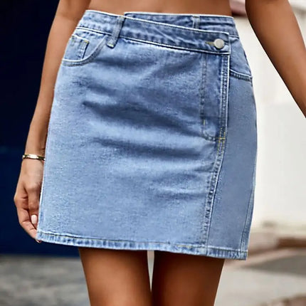 Mini Skirt Women Summer Denim Fashion S-2XL Skirt - Mini Skirt - Anpoetchy - Mad Fly Essentials