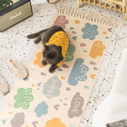 Area Rug Plaid Bedroom Living Bohemian Rug - Area Rug - Miracle Sweet - Mad Fly Essentials