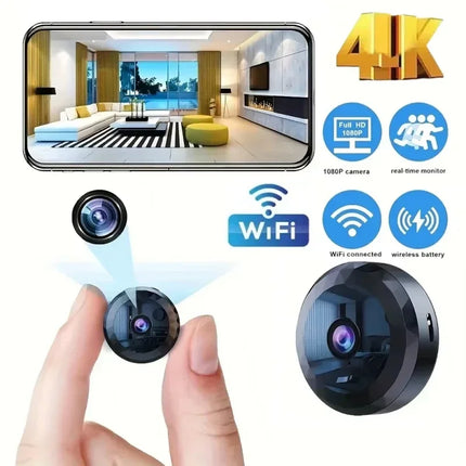 Home Security 4K Mini WiFi Wireless Security Camera - Home Security - SJCAM - Mad Fly Essentials