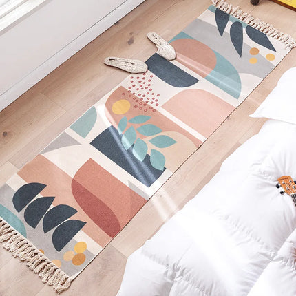 Area Rug Plaid Bedroom Living Bohemian Rug - Area Rug - Miracle Sweet - Mad Fly Essentials