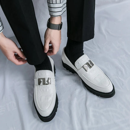 Loafers Men Coiffeur Slip Business Wedding Loafers - Loafers - Buvazik - Mad Fly Essentials