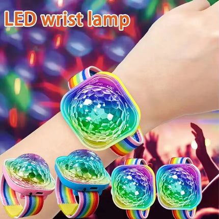 Party Favors Halloween Christmas Wrist Ambient LED Disco Lamp - Party Favors - 3D DIY Puzzles - Mad Fly Essentials