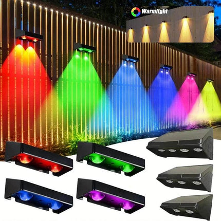 Solar Outdoor Balcony LED Garden Light - Mad Fly Essentials