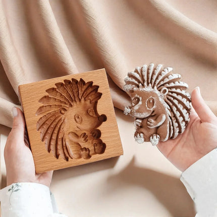 Cookie Cutter Wood Heart 3D DIY Embossed Cutlery - Cookie Cutter - Supple - Mad Fly Essentials