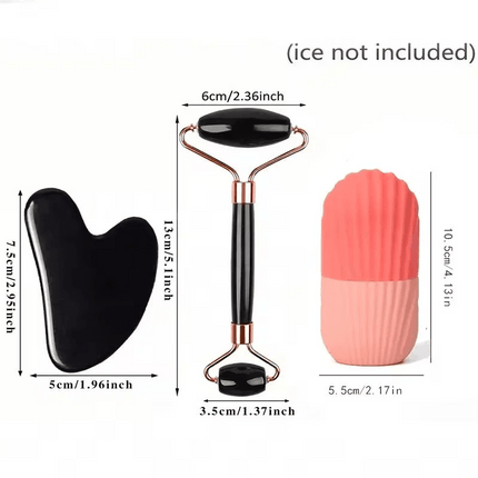 Women Ice Roller GuaSha Face Tool Beauty Essentials - Mad Fly Essentials