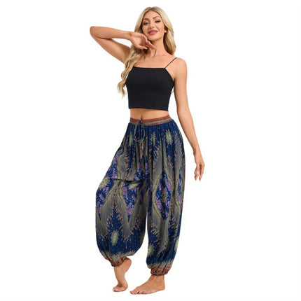 Harem Pants Women Boho High Waist Yoga Pants - Harem Pants - UXST - Mad Fly Essentials