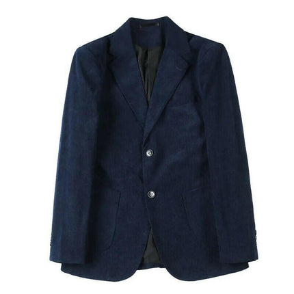 Men's Slim Fit Corduroy Blazer Jacket