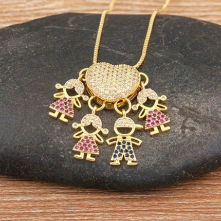 Romantic Heart Mothers Day Sale Pendant Necklace Gifts Decor - Mad Fly Essentials