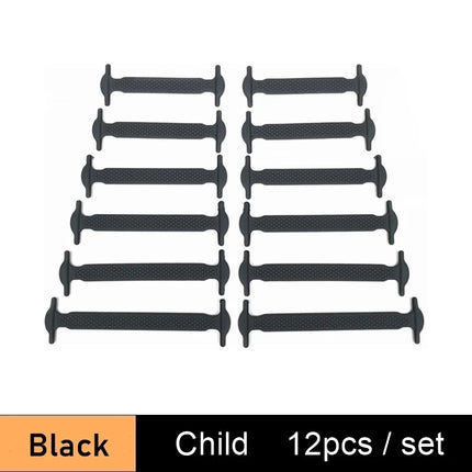 Boys Footwear Silicone Elastic No Tie Shoelaces - Boys Footwear - Basic Gold Yao - Mad Fly Essentials