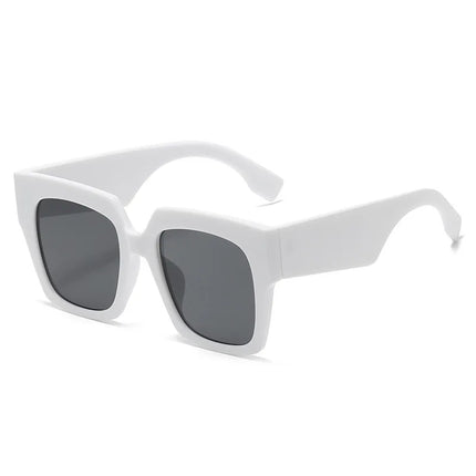 Women Sunglasses Fashion Square Oversized Frame Retro Eyewear - Women Sunglasses - Oblisk Eyewear - Mad Fly Essentials