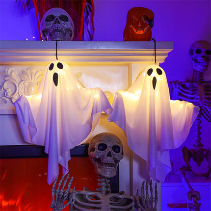 Party Decor Warm Like Home Halloween Decor Hanging Ghost Light - Party Decor - Warm Like Home - Mad Fly Essentials