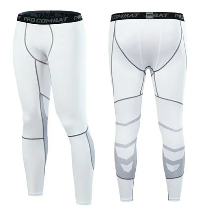 Leggings Men Camouflage Silk Elastic Compression Pants - Leggings - Fitness Essentials - Mad Fly Essentials