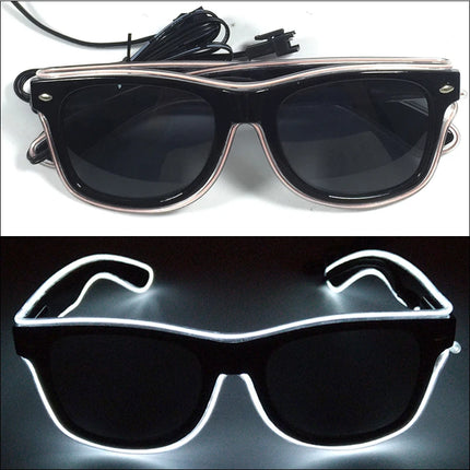 Party Favors Women LED Neon Glow Party Sunglasses - Party Favors - The vinyl Clock - Mad Fly Essentials