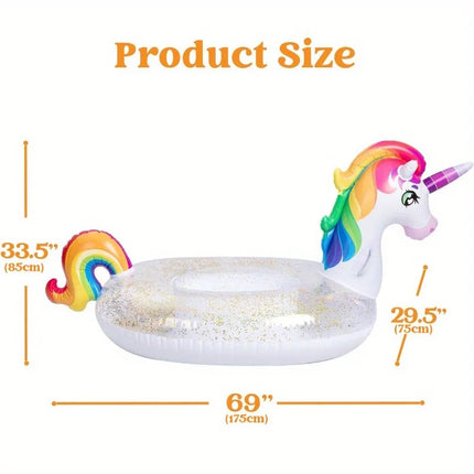 Water Sports Summer Fun Unicorn Inflatable Pool Float  - Baisher - Water Sport Summer Fun - Mad Fly Essentials