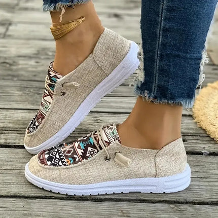 Canvas Shoes Women Bohemian Lightweight Shoes - Canvas Shoes - Animal Unicorn - Mad Fly Essentials