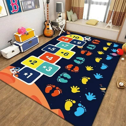 Kids Room Cartoon Game Dinosaur Area Rug - Mad Fly Essentials