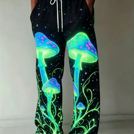 Pants Men 3D Fashion Skull Leisure Straight Leg Pants - Pants - Moonwest - Mad Fly Essentials
