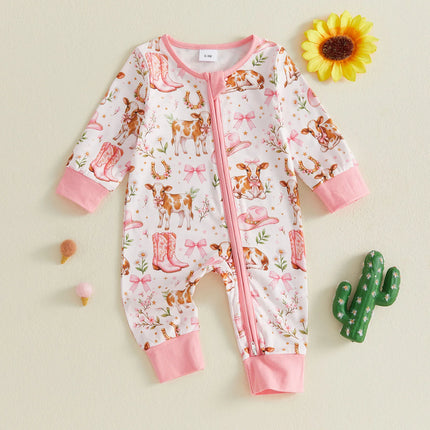 Baby Romper Girl Unicorn Rainbow Ice Cream Bodysuits - Baby Romper - Ababy - Mad Fly Essentials