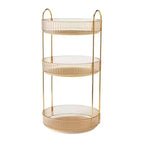 Golden three-tier