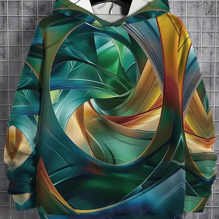 3D Hoodies Men Funny Abstract Art Sweatshirt - 3D Hoodies - Mental Hope - Mad Fly Essentials