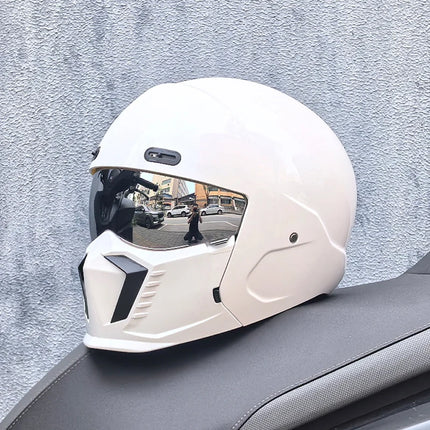 Motorcycle Helmet Double Visor 3D Dragon Helmet - Motorcycle Helmet - LVS - Mad Fly Essentials