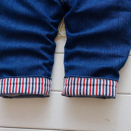 Clothing Set Baby Toddler Infant Denim Cars Set - Clothing Set - Diimuu - Mad Fly Essentials