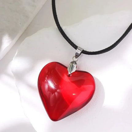 Necklace Vintage Crystal Heart Pendant Set - Necklace - CCBYX - Mad Fly Essentials