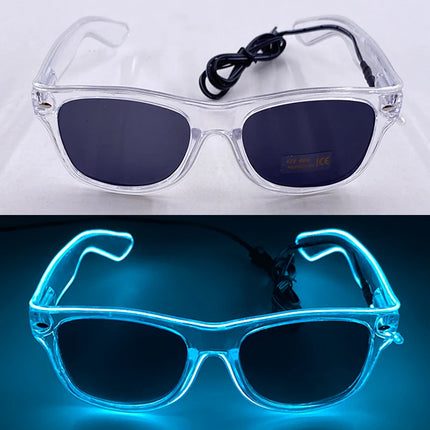 Party Favors Women LED Neon Glow Party Sunglasses - Party Favors - The vinyl Clock - Mad Fly Essentials