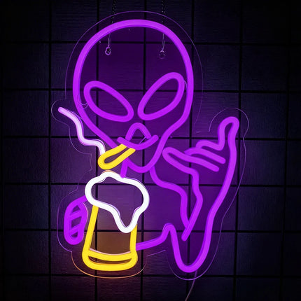 LED Night Light Tiki Bar Animal Neon Signs - LED Night Light - Brochao LED Lighting - Mad Fly Essentials