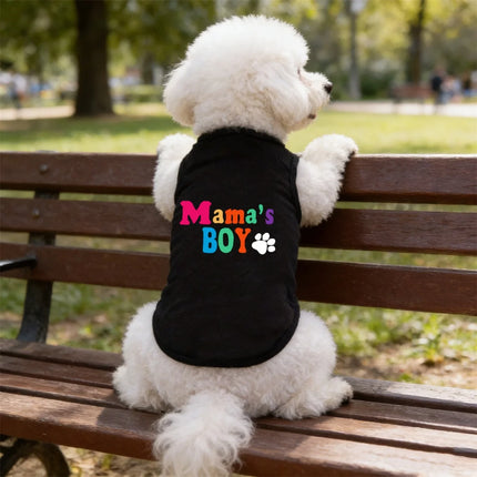 Pet Hoodies Mamas Boy T-Shirt Outerwear - Pet Hoodies - Onecute - Mad Fly Essentials