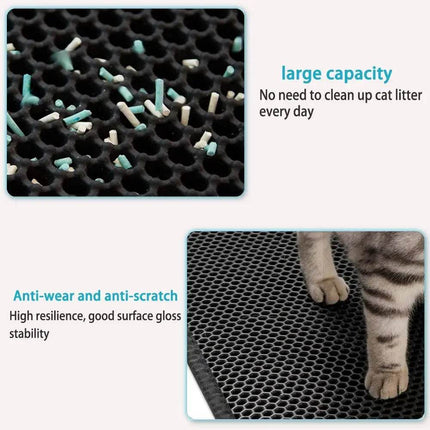 Cat Litter Mat Waterproof Scratch Pad - Mad Fly Essentials