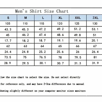 Men Long Western Business Casual HD Shirts