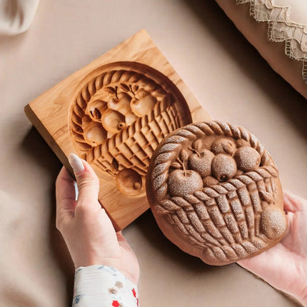 Cookie Cutter Wood Heart 3D DIY Embossed Cutlery - Cookie Cutter - Supple - Mad Fly Essentials