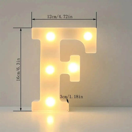Wedding Decor Led Light Number Letters Sign - Mad Fly Essentials