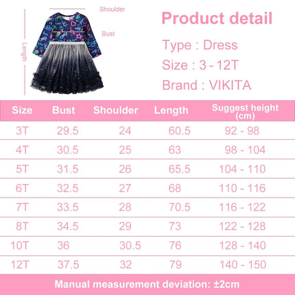 Tutu Dress Girl Long Gradient Silver Star Birthday Dress - Tutu Dress - Ogilvy Mather - Mad Fly Essentials