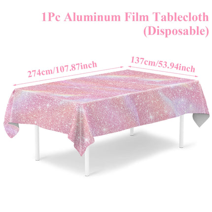 Wedding Decor NewImage Purple Tablecloth Birthday Party Supplies - Wedding Decor - Newimage - Mad Fly Essentials
