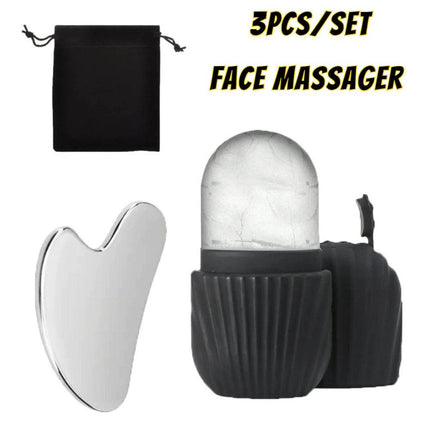 3pc/set Face Ice Massager Beauty Health Shop All - Mad Fly Essentials