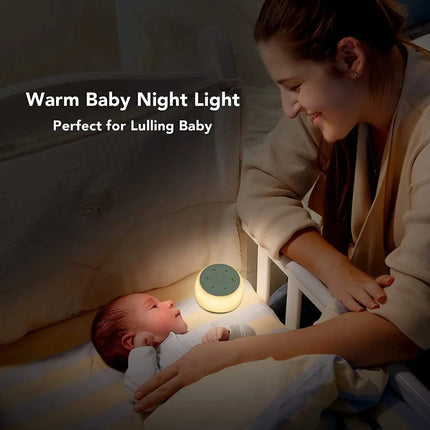 Baby White Noise Sound Machine USB Night Light