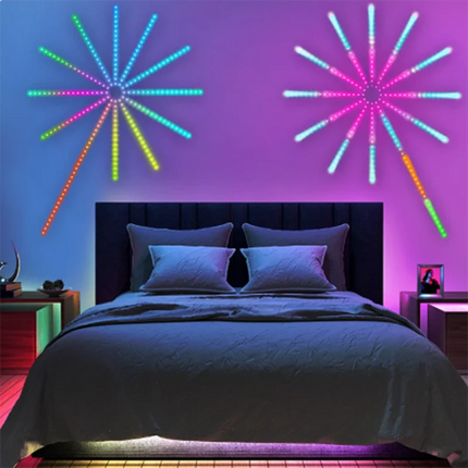 LED Night Light Fireworks RGB Dream Meteor Lamp - LED Night Light - LiHangStar - Mad Fly Essentials