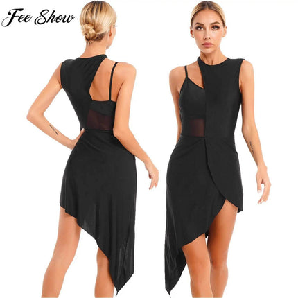 Women Leotard Dance Midi Dress - Mad Fly Essentials