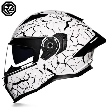 Motorcycle Helmet Orz full Face DOT Tribal Helmet - Motorcycle Helmet - Kemimoto - Mad Fly Essentials