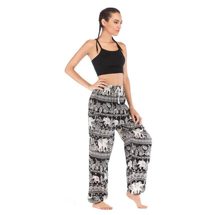 Women Boho Casual Fitness Yoga Harem Pants - Mad Fly Essentials