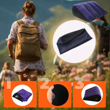 Pillows Decor Wedge Love Triangle Foldable Travel Pillow - Pillows Decor - Toughage - Mad Fly Essentials